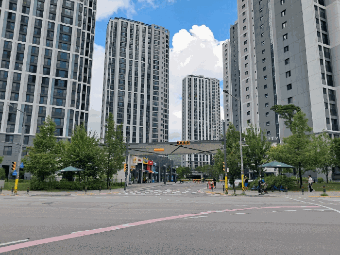 단지 출입구