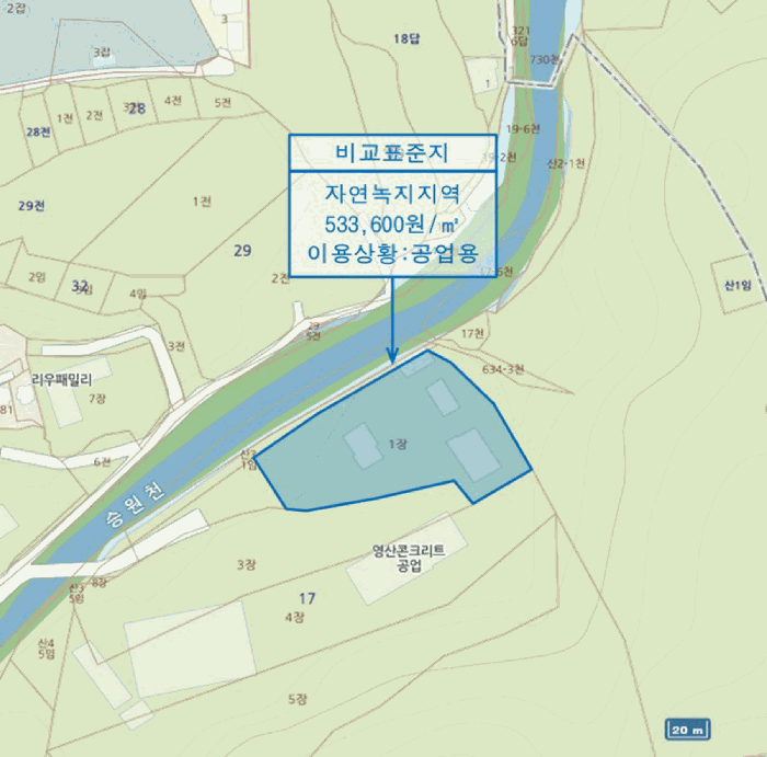 지 번 약 도