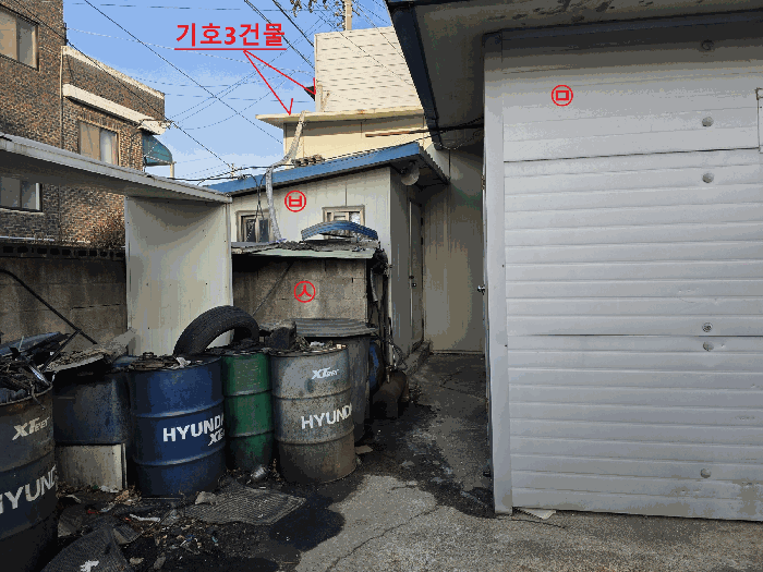 기호3 건물 서측 부합 제시외 ㉥ 서측 전경