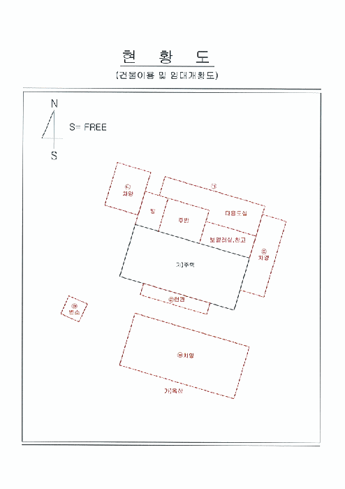 지적 및 건물개