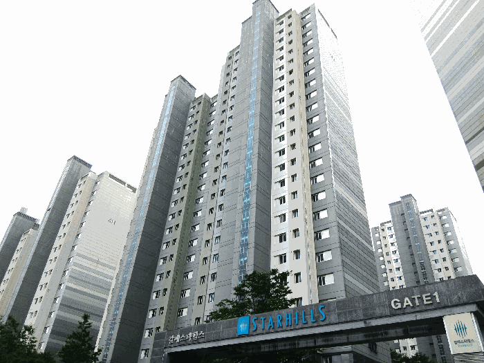 갈매스타힐스 412동 전경