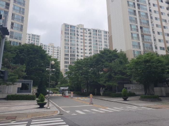 단지 진입로