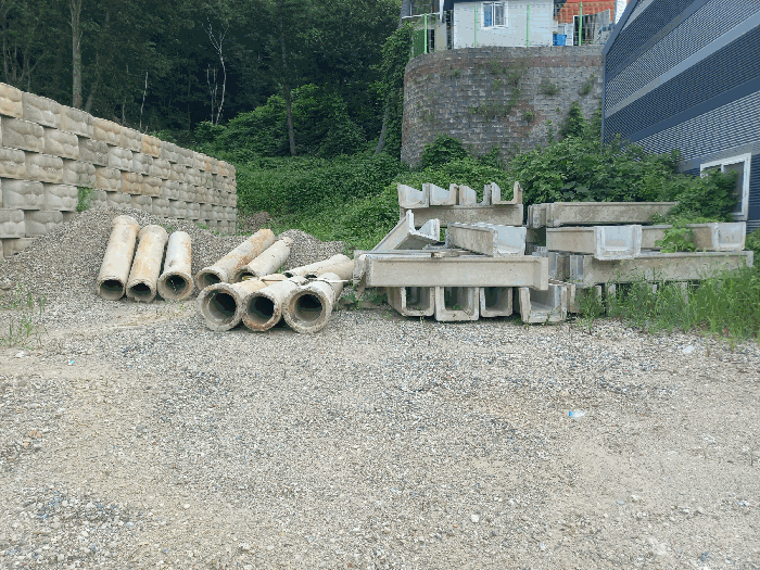기호 1) 지상 적재 U측구 등