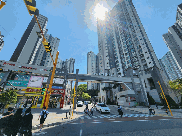 본건 단지 전경