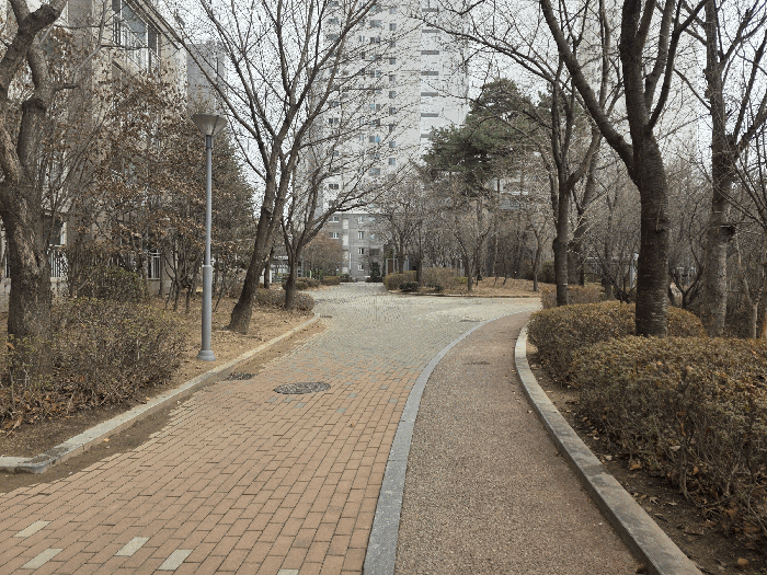 아파트 단지내 전경