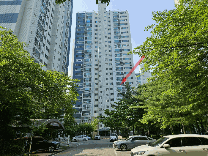 본건동 전경 (본건 북측 인근에서 촬영)
