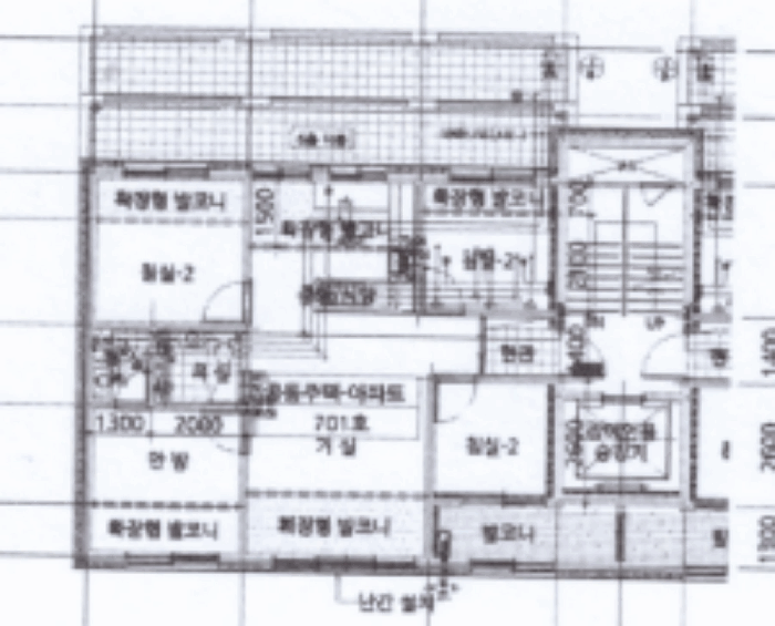 건 물 개 황 도(701호 본건)