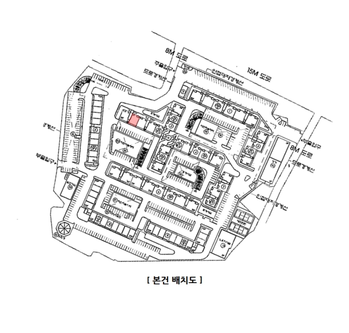 배치도 및 내부구조도