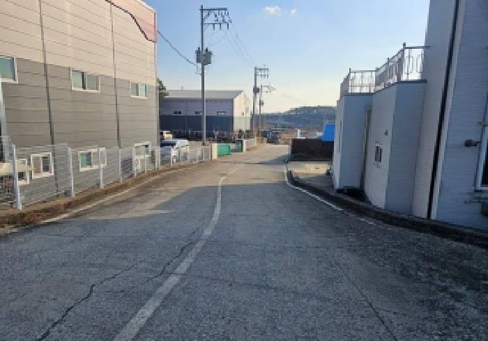 표시 목록 6번 도로 전경