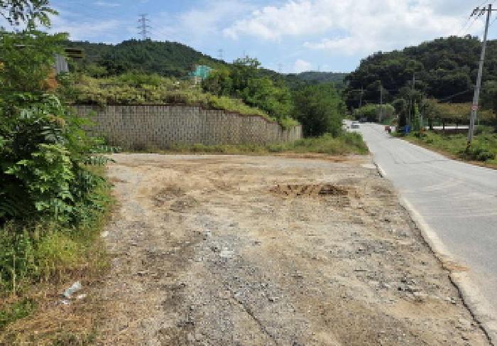 목록 1번 임야 좌측 방면 진입로
