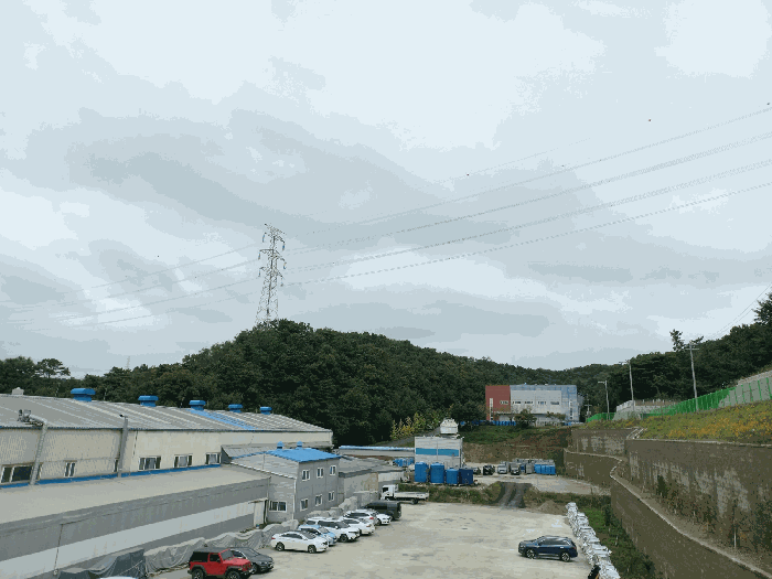 주변환경 (남동측에서 촬영)