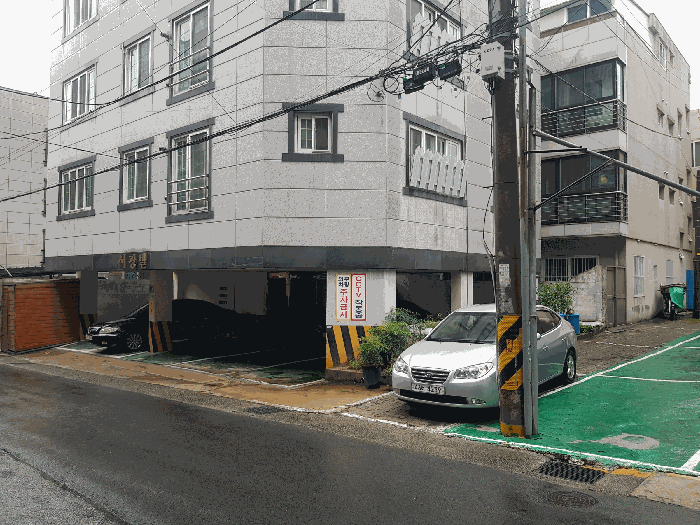 기호(3) 토지 일부 화단 부분 전경