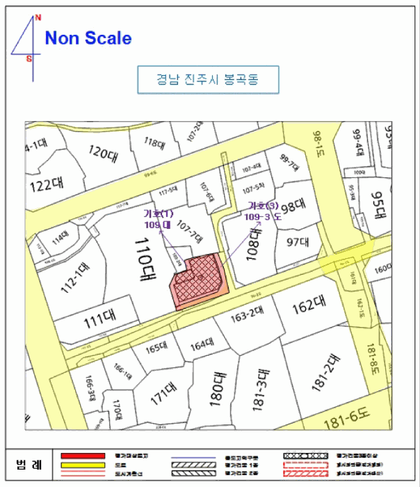 지 적 및 건 물 개 황 도
