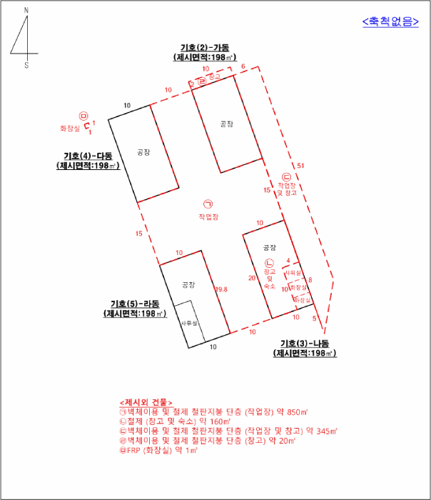 건 물 개 황 도