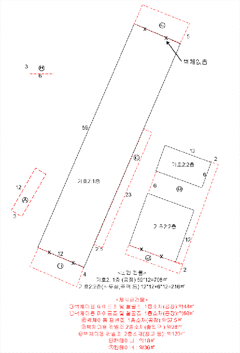 건 물 개 황 도