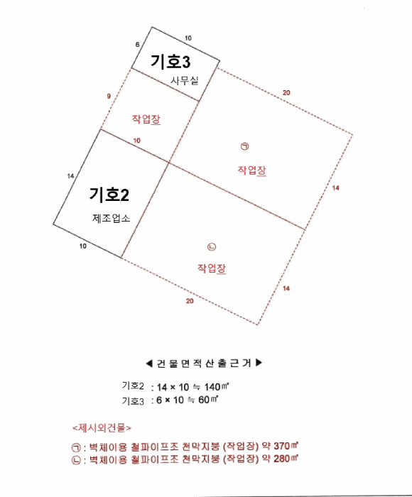 건 물 개 황 도
