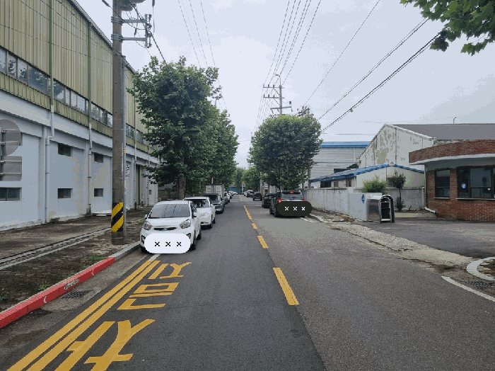 본건 인근 전경(본건 남서측)-후면지