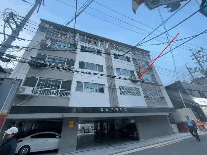 본건전경(남측에서 촬영)