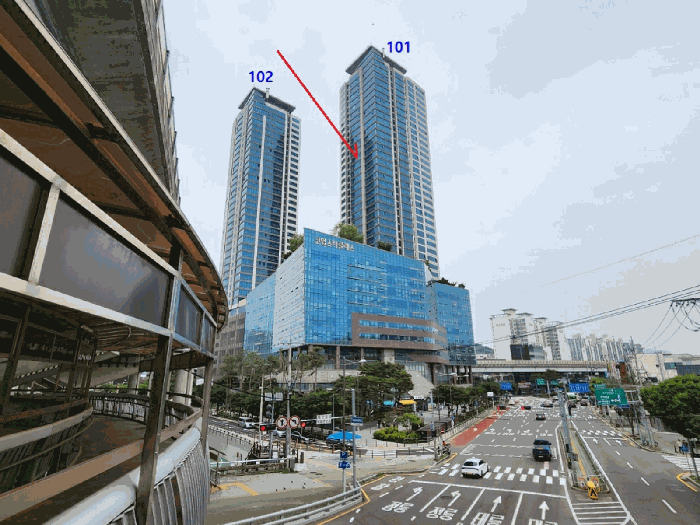 본건 전경(남측에서 촬영)