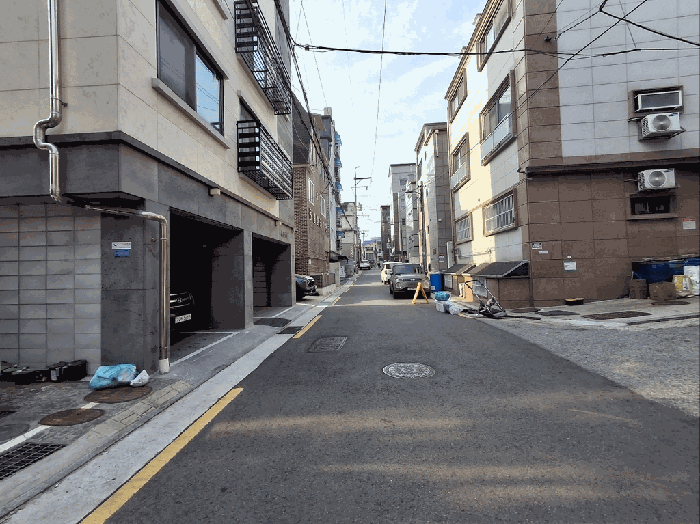 [본건 도로상태]