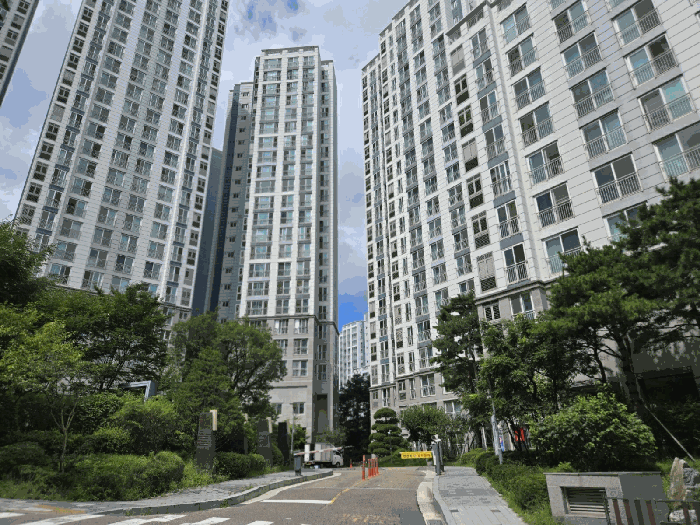 본건 두산위브트레지움아파트 주변 전경