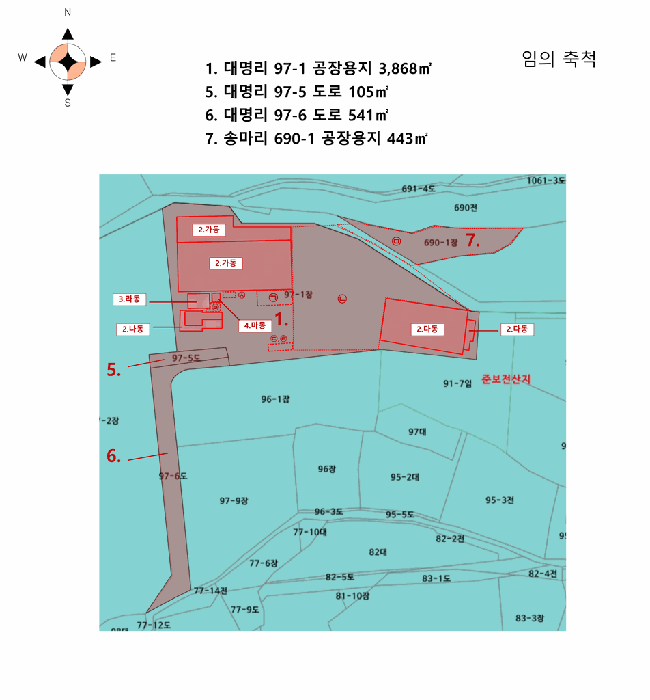 지적개황도