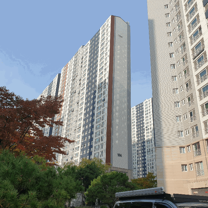 104동 전경