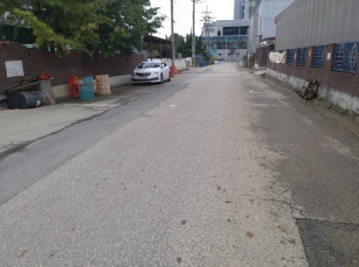 * 본건 목적물 인접도로 전경