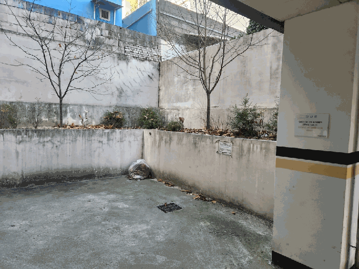 본건 지상 화단 등