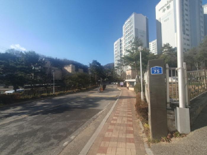 단지 진입로
