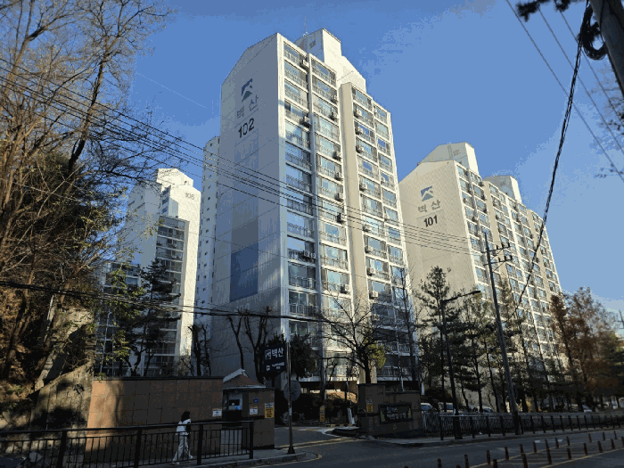 벽산아파트 단지 전경
