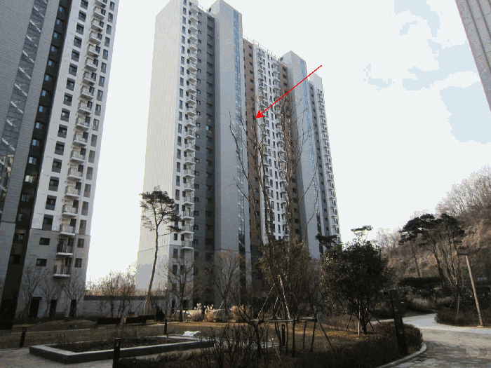 본건 전경(북서