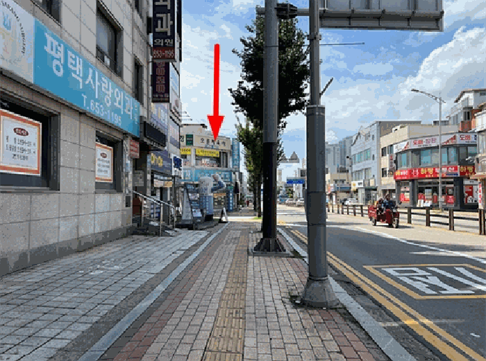 본건 북동측 도