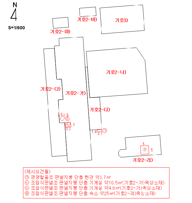 건 물 개 황 도