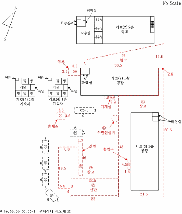 건 물 개 황 도