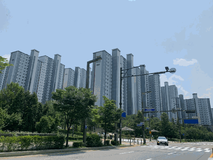 본건 단지 전경
