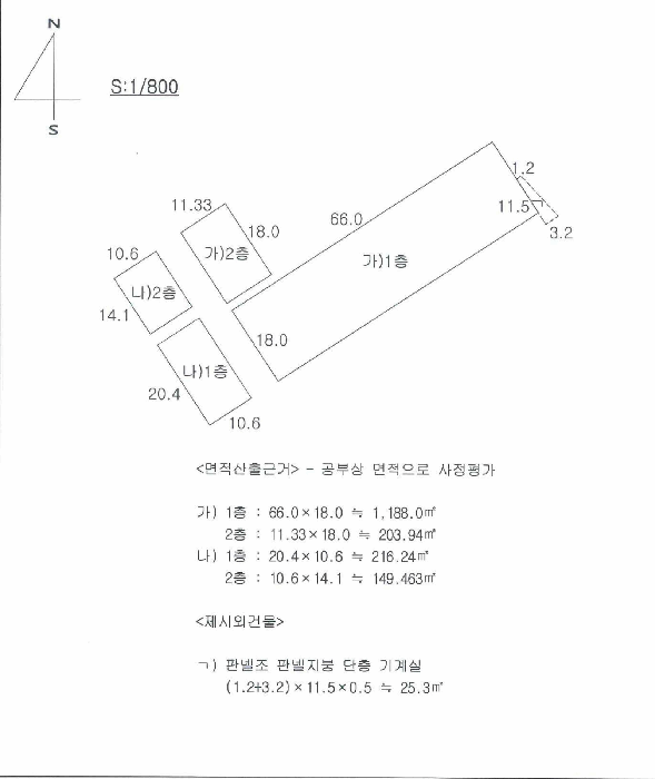 건 물 개 황 도