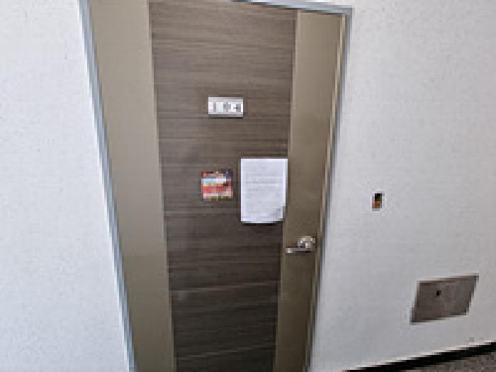 기호6 104호 안내문 게시