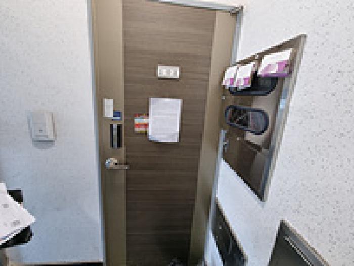 기호4 102호 안내문 게시