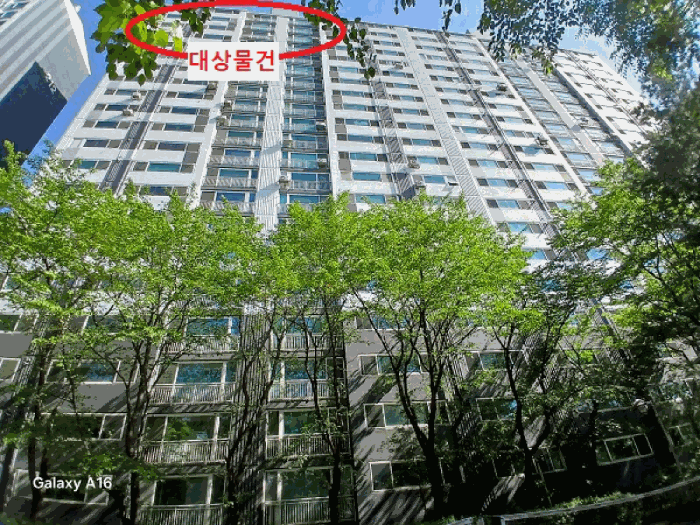 플루리움 214동 전경(후면)
