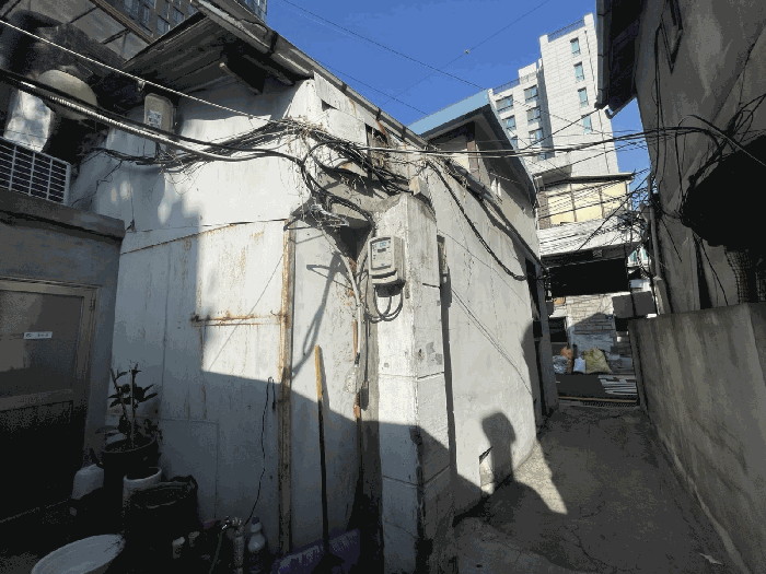 본건후측 촬영