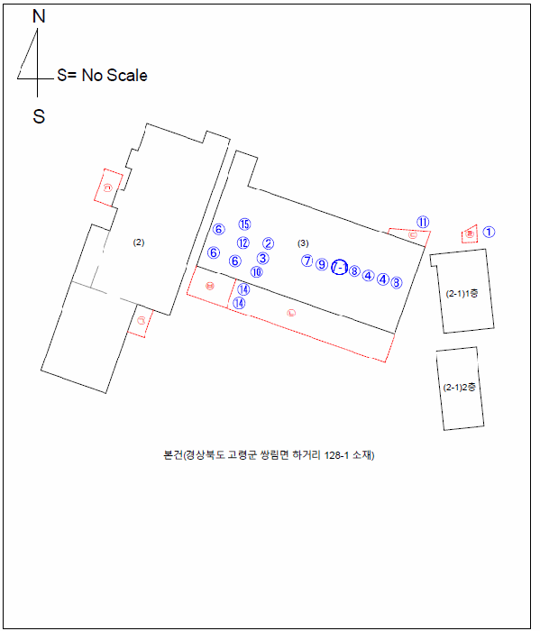 기계기구배치도