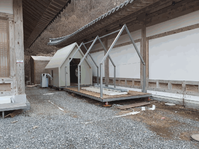 본건전경 기호(1) 지상소재 이동식 구조물