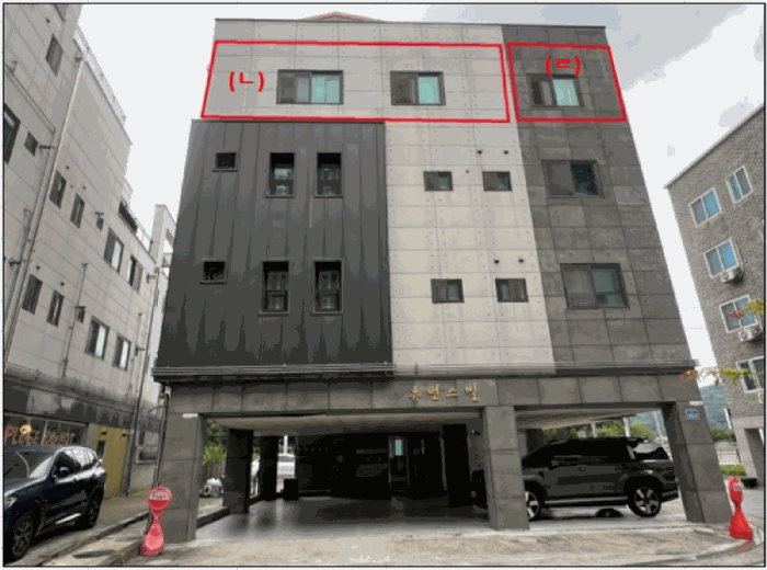【 본건 및 제시외건물 (ㄴ)(ㄹ) 】