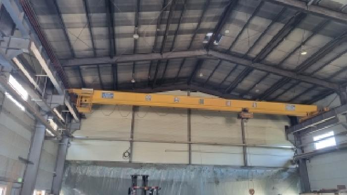 남원 보절 1150-5,-16,-17,1157 공장용지 및 별지 기계기구목록 중 일련번호5번 OVER HEAD CRANE 사진