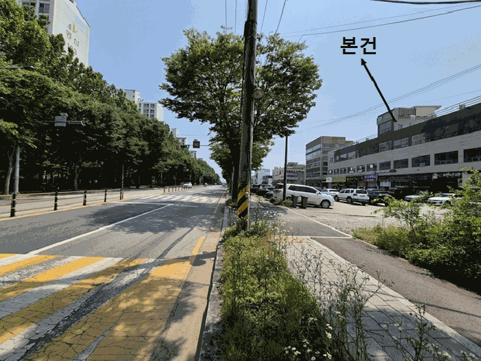 인접 도로상황(북동측)