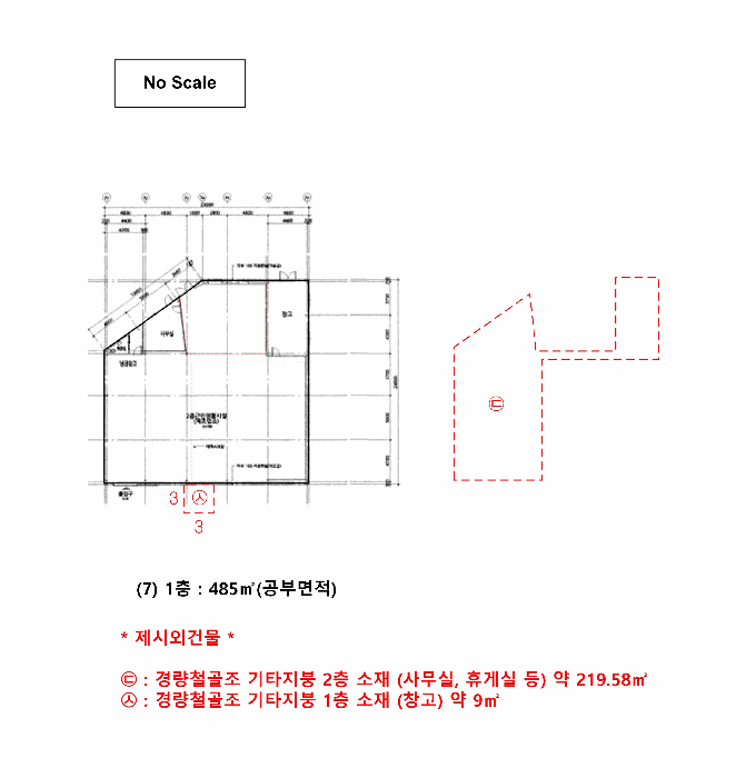 건 물 개 황 도