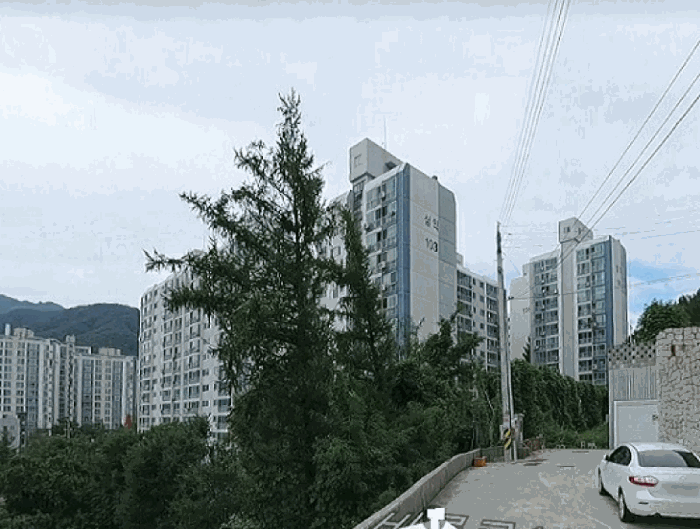 삼익파크힐스아파트 단지전경