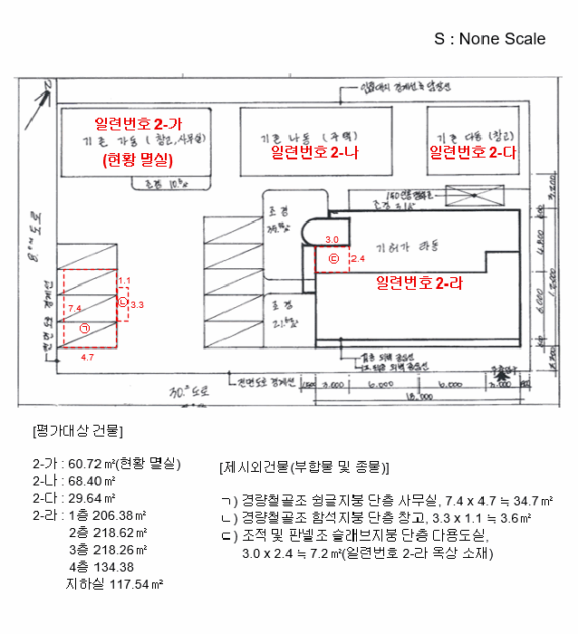 건 물 개 황 도
