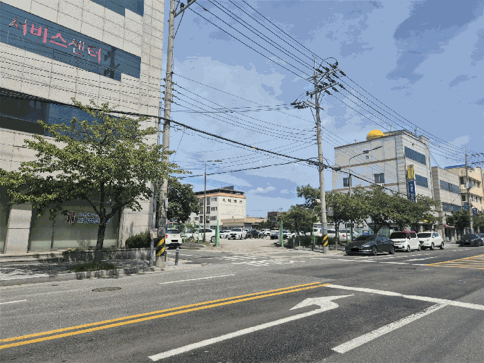 본건 전경(남서